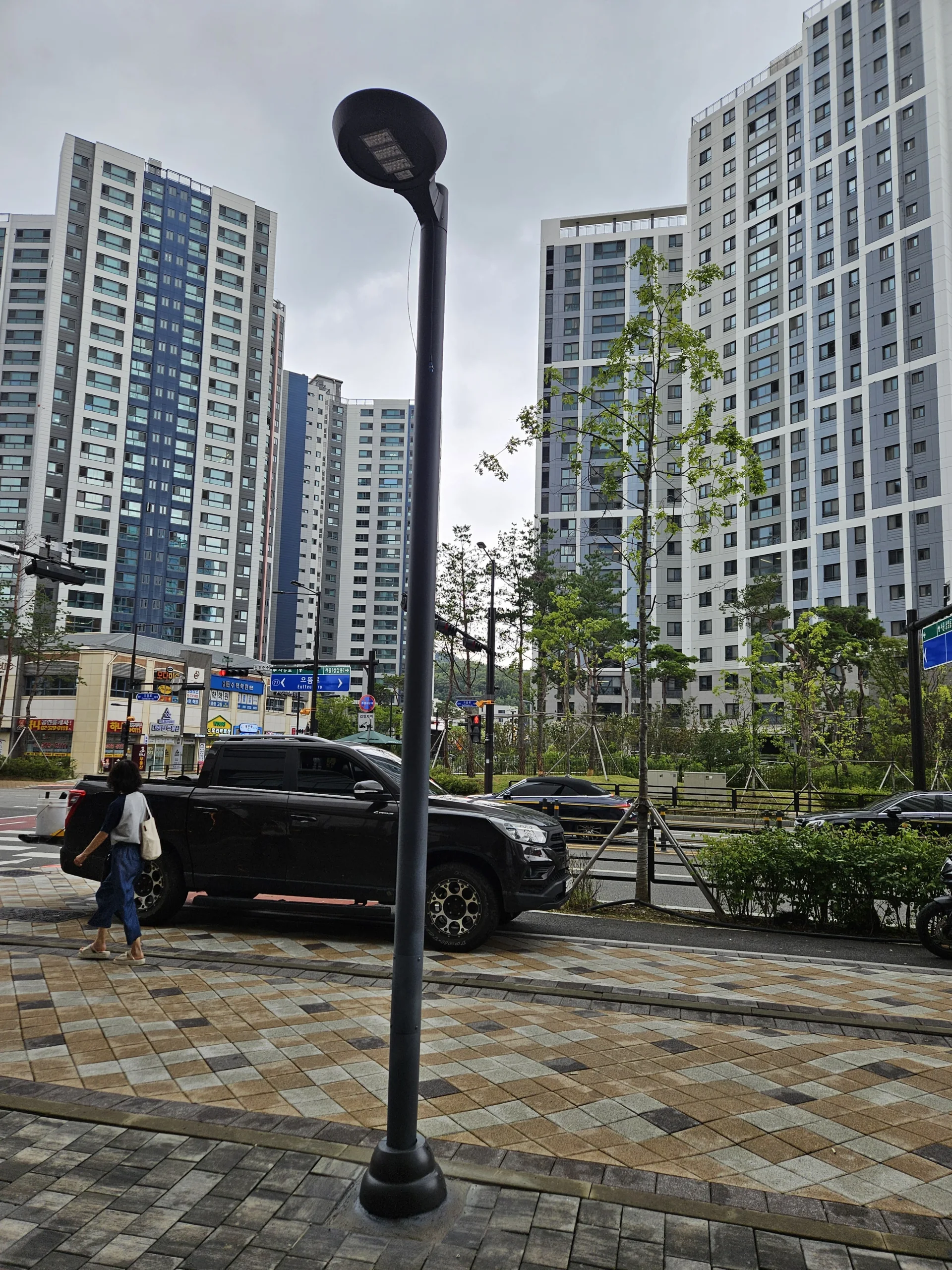 중랑 충돌 기둥교체 시공 완료