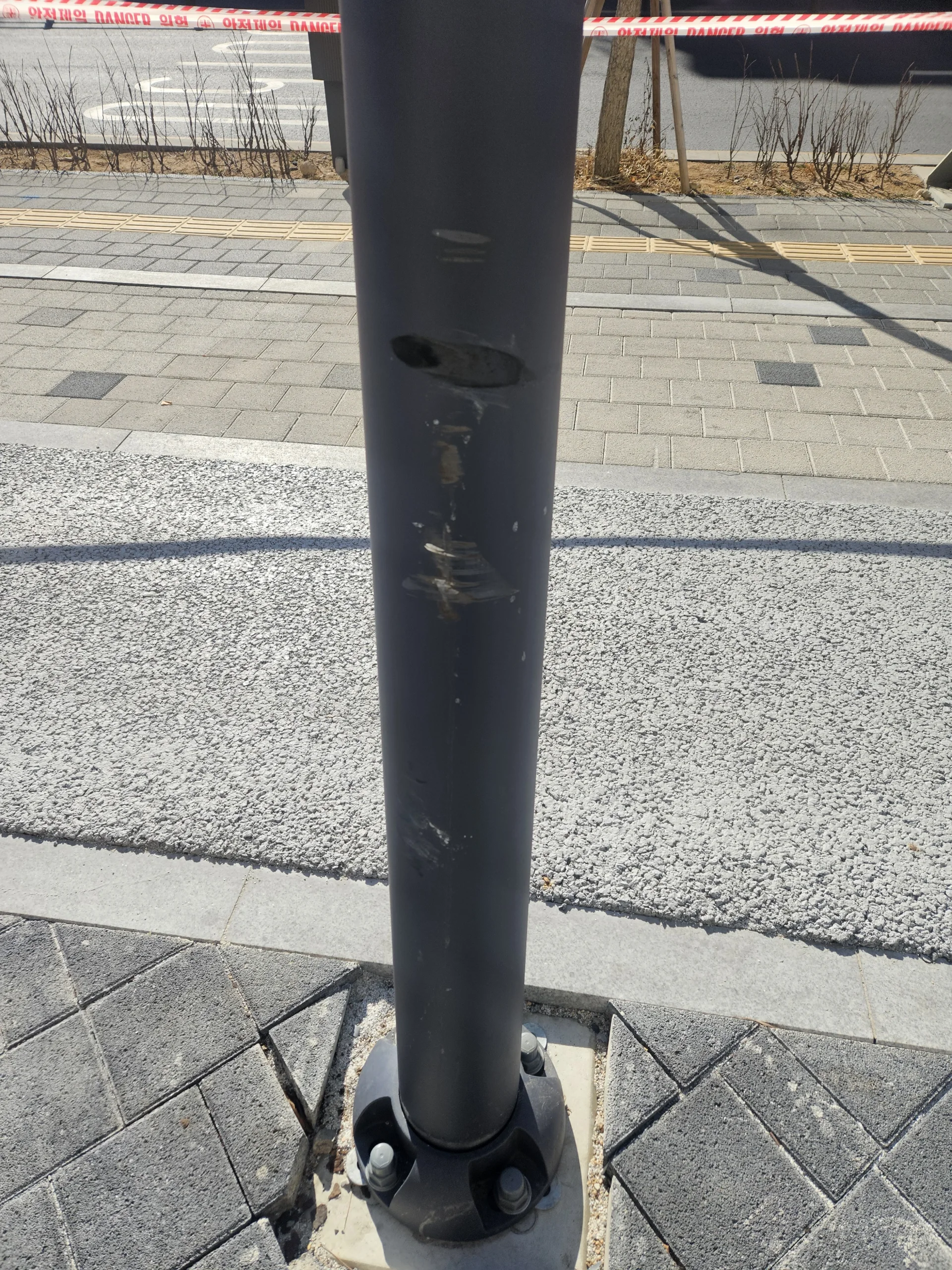 관악 충돌 기둥교체 시공 완료